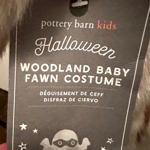 NEW Pottery Barn Woodland Baby Fawn Costume, 0-6 mths - Picture 6 of 7